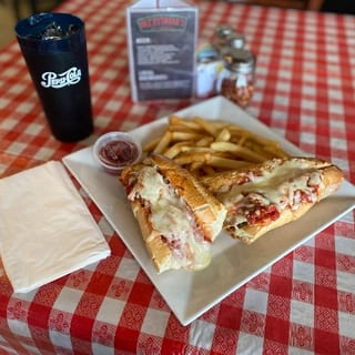 Meatball Parmigiana Sub