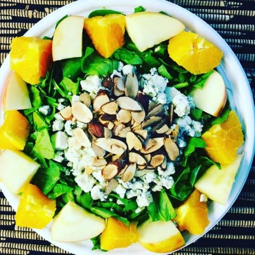 Spinach Gorgonzola Salad.