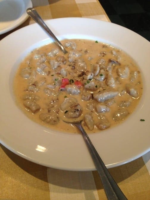 Shiitake Mushroom Gnocchi.