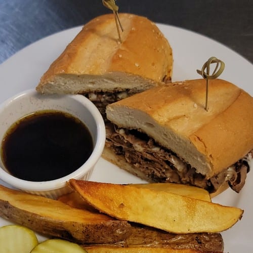 “DPD" Digger's Prime Dip with Mozzarella.