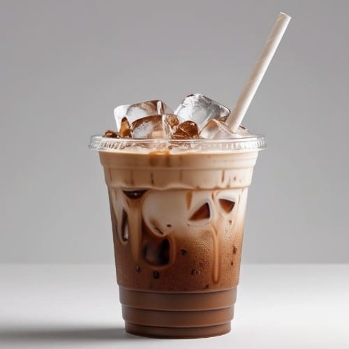 Iced Golden Toffee Espresso.