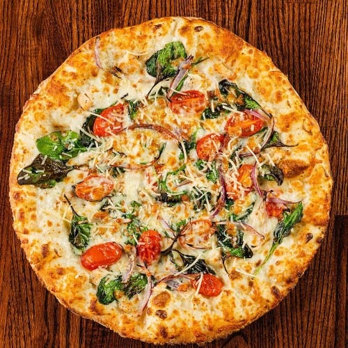 Chicken Diablo Pizza.