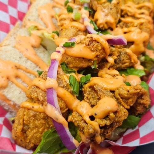 Fried Oyster Po'boy.