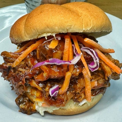 BBQ Pork Sammy.