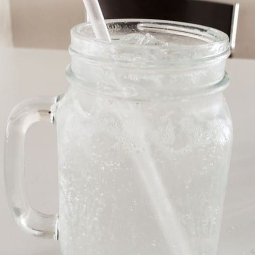 San Pellegrino Sparking Water.