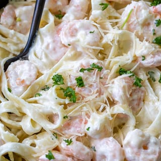 Shrimp Alfredo Dinner Entree (13)