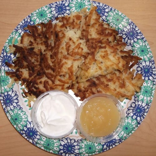 Potato Latkes.
