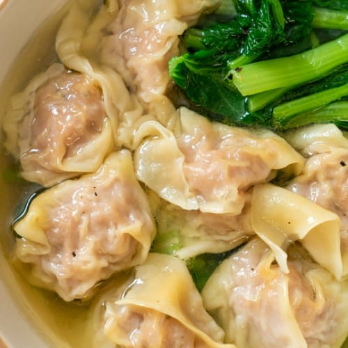 Wonton Soup.