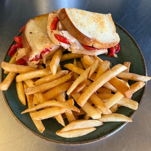 Sailboat Sandwich with Choice of Side.