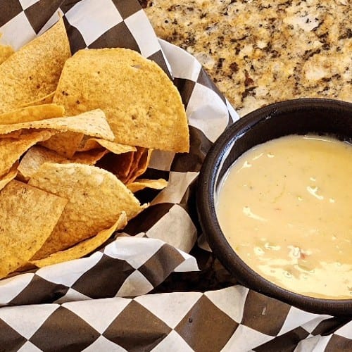 Chips and Queso 8 Oz.