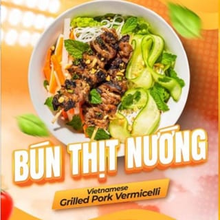 Grilled Pork Vermicelli Bowl / Bún Thịt Nướng