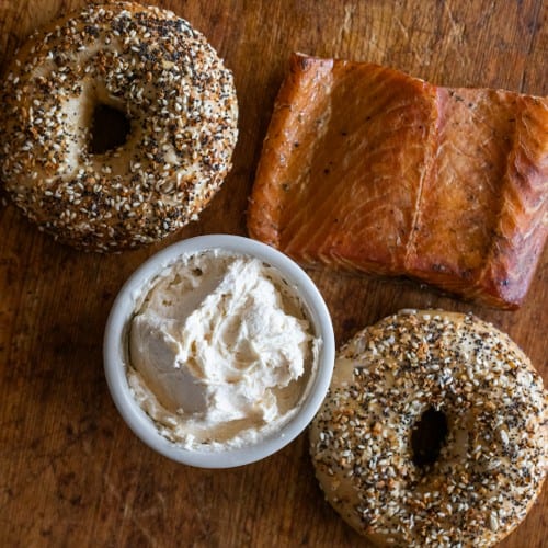 8 Oz Salmon Cream Cheese.