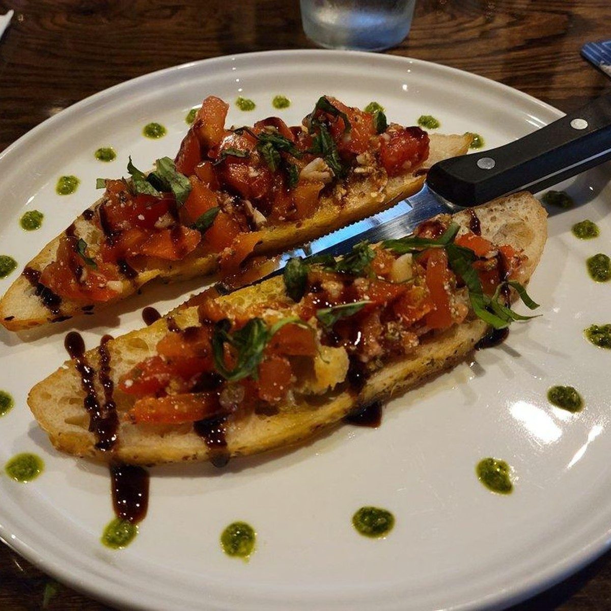Bruschetta.
