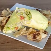 Baba Ganoush Sandwich.