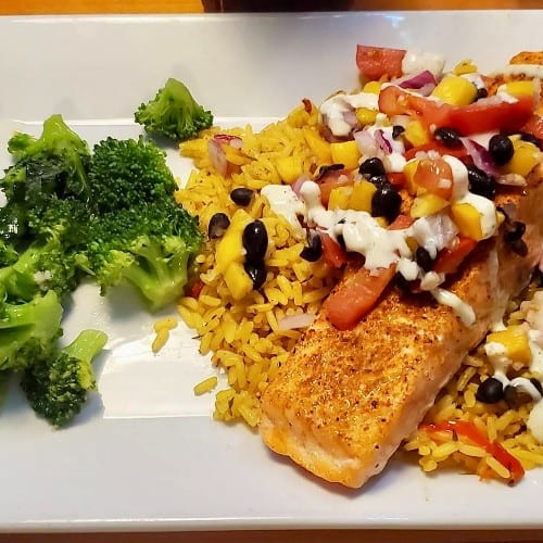 Mango Salmon.