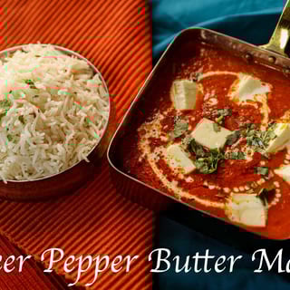 Paneer Pepper Butter Masala