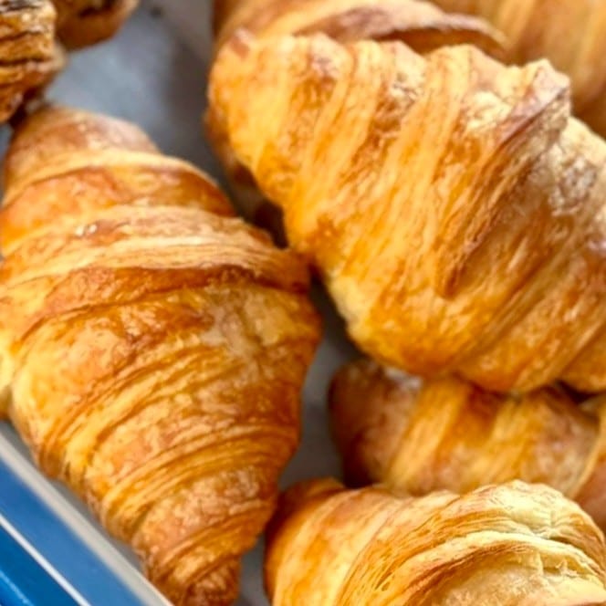 Classic Croissant Made Fresh Daily 100% Butter.