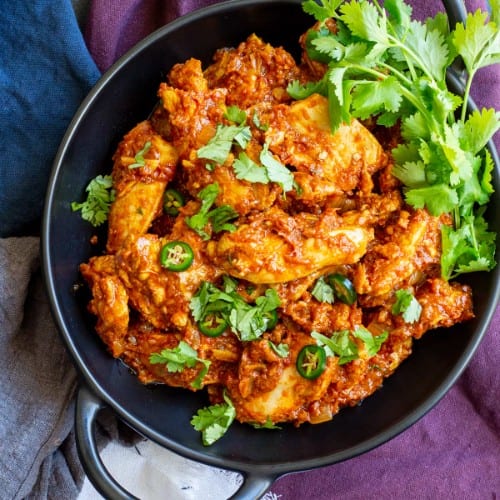 Chicken Bhuna Masala.