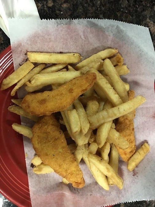 2. Kids Chicken Tenders.
