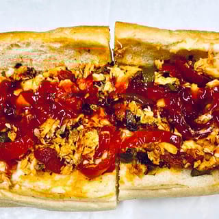 Salmon Cheesesteak