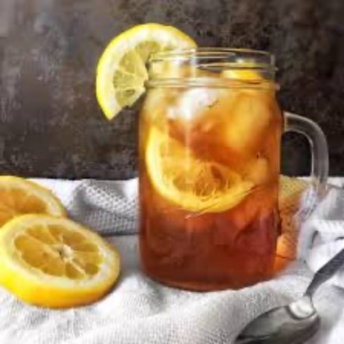 Fresh Lemon Ice Tea.
