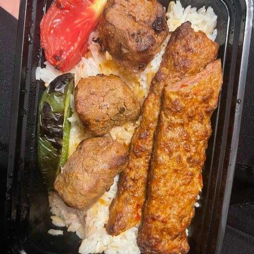 Lamb Adana & Lamb Shish.