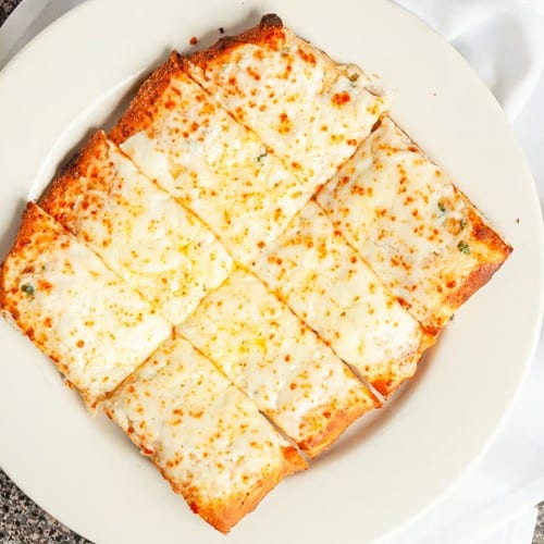 Garlic Cheese Sticks and Sauce.