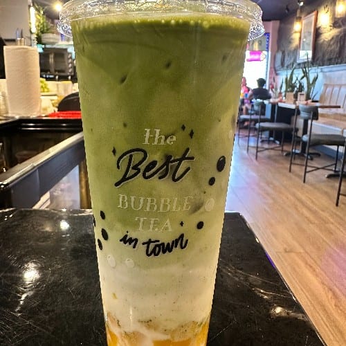 Matcha Mango Latte.