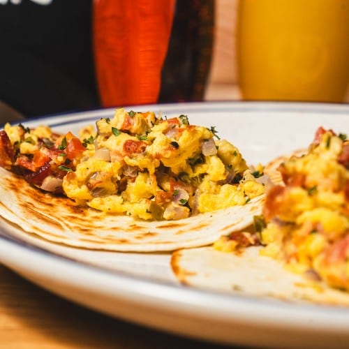 Breakfast Tacos.