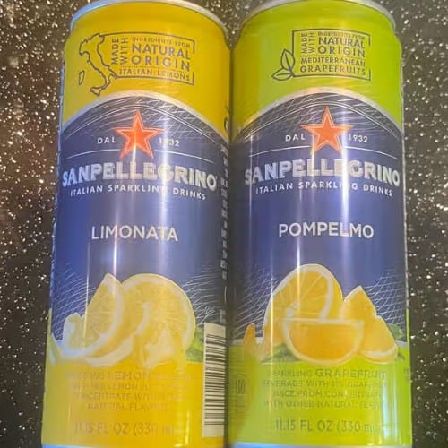 Pellegrino Sodas.
