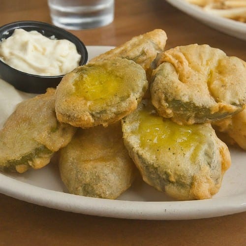 Fried Dill Pickles.