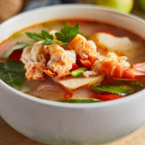 Creamy Tom Yum Curry.