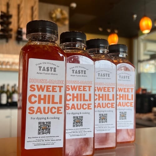 Sweet Chili Sauce.