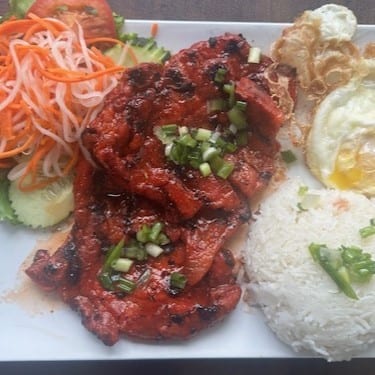 Vr4.Rice with Grilled Pork Chop & Fried Egg.