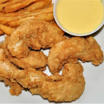 Chicken Tenders Dinner.