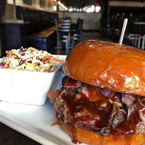 Pulled Pork Sandwich.
