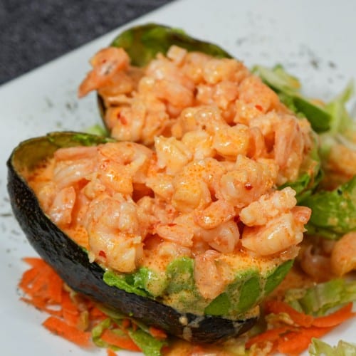 Aguacates Con Camarone.