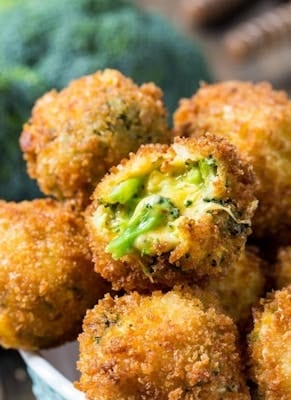 Cheddar & Broccoli Bites.