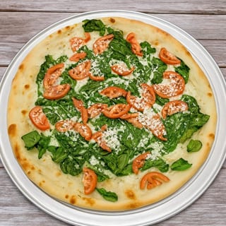 Roma Spinach Pizza