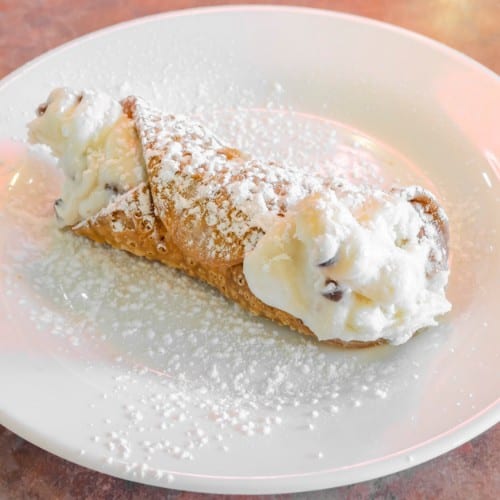 Fresh Filled Cannoli.