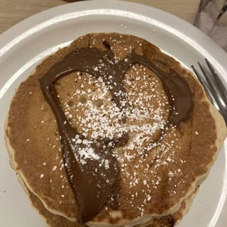 Banana Nutella Pancakes