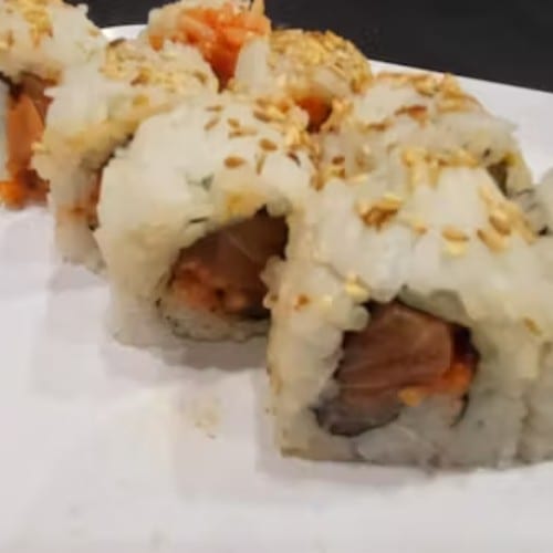 Spicy Salmon Roll.
