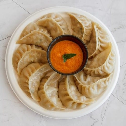 Pork Steamed Momo.