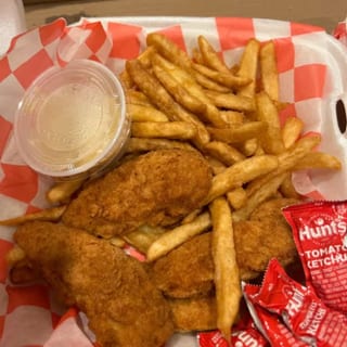 Kids Chicken Fingers with French Fries