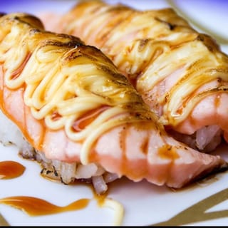 4. Seared Salmon Nigiri*
