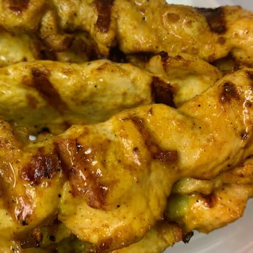 Satay Chicken.