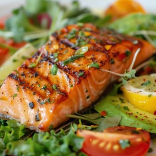 Grilled Salmon