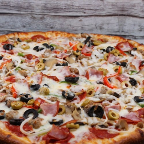 Partners Special Pizza.