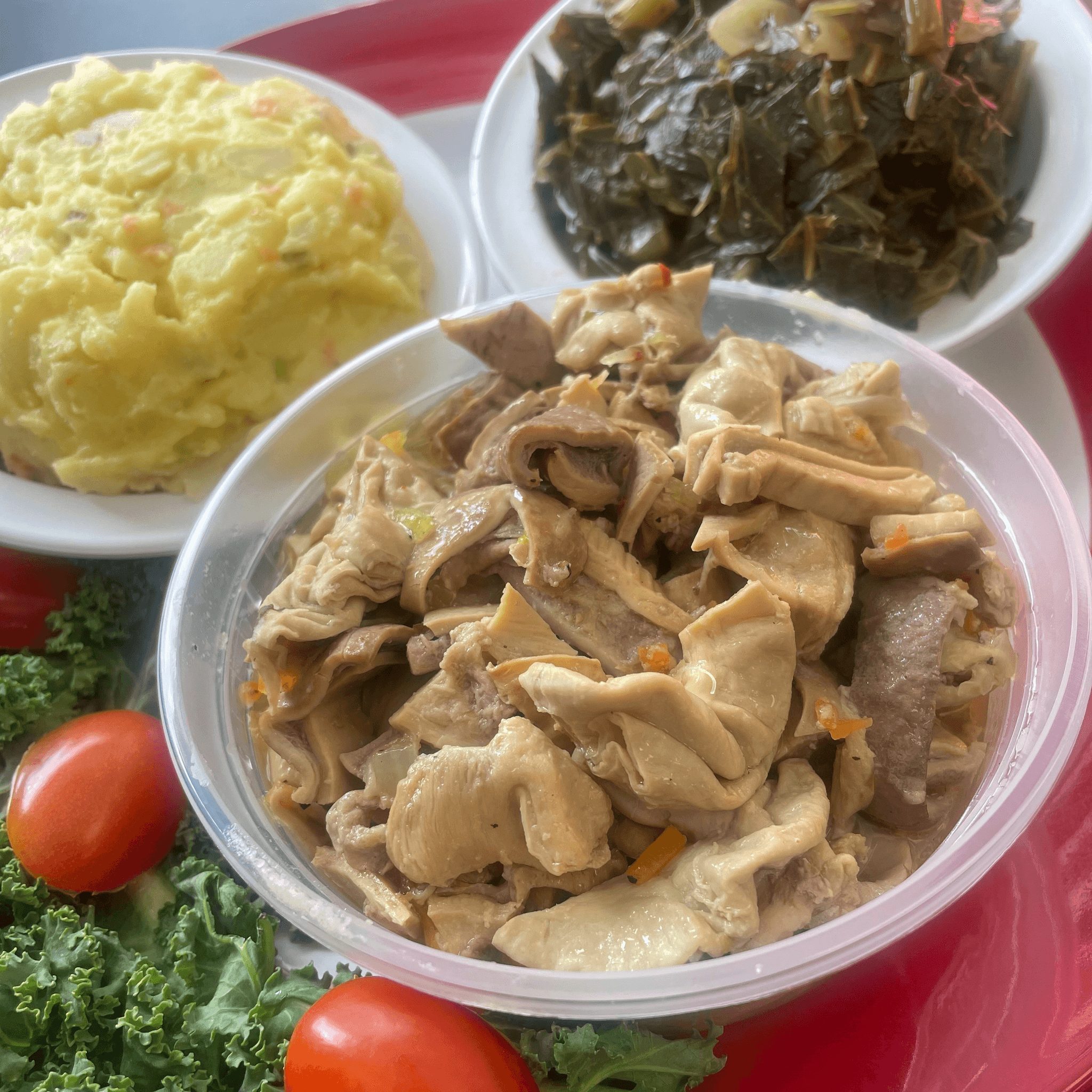 Chitterling Platter.