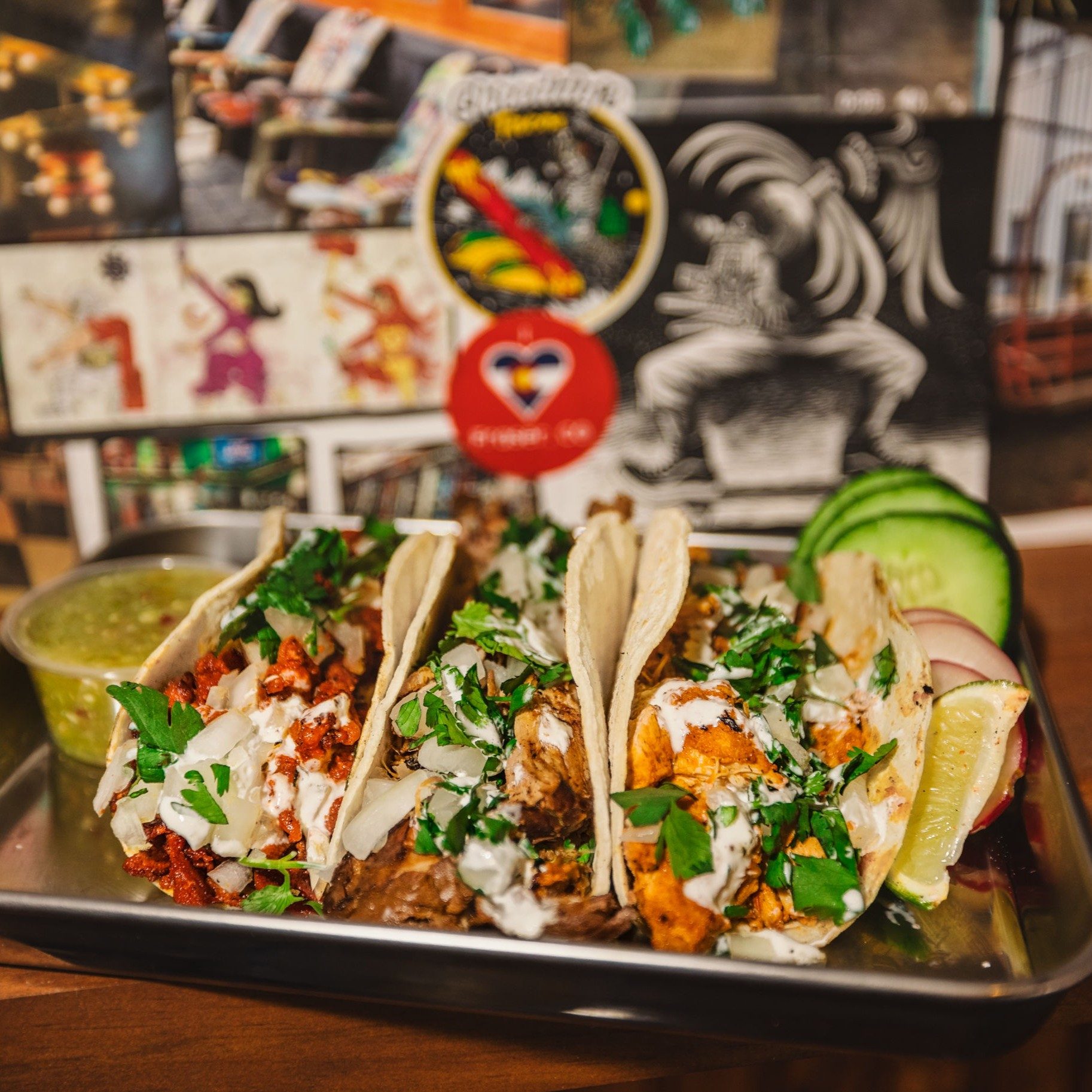 3 Pack Street Tacos.